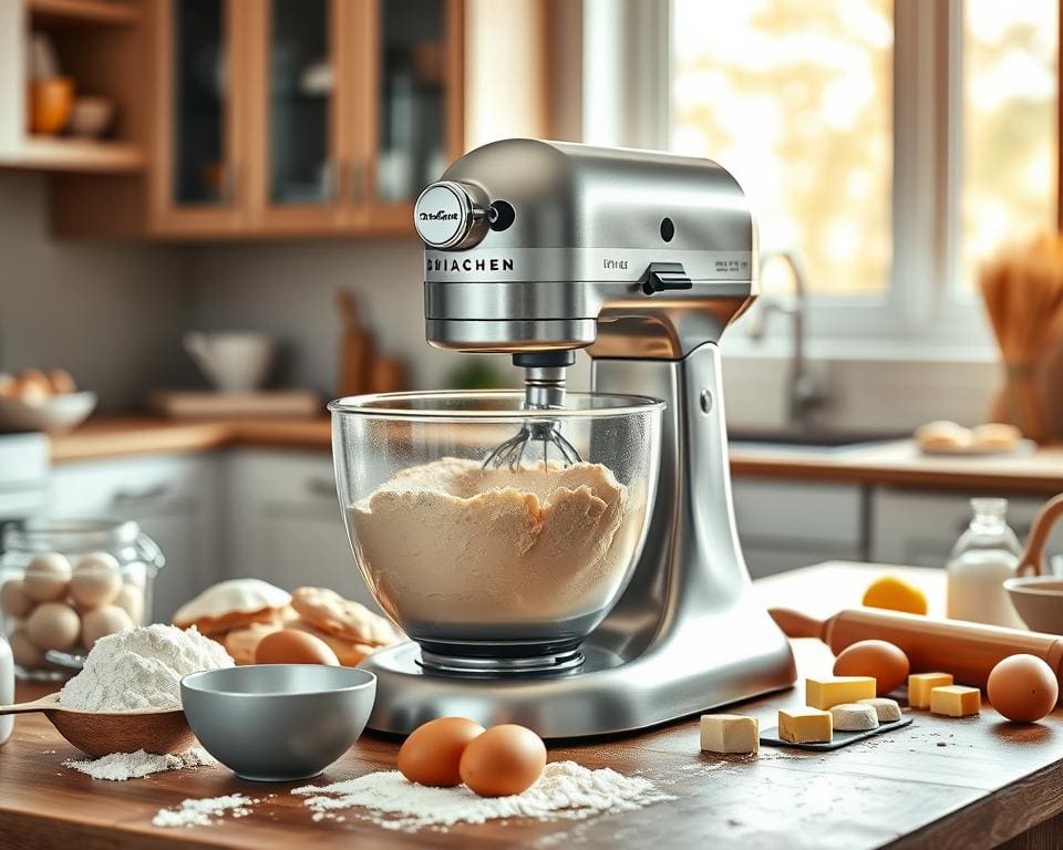 Wat maakt een keukenmachine geschikt voor bakken?