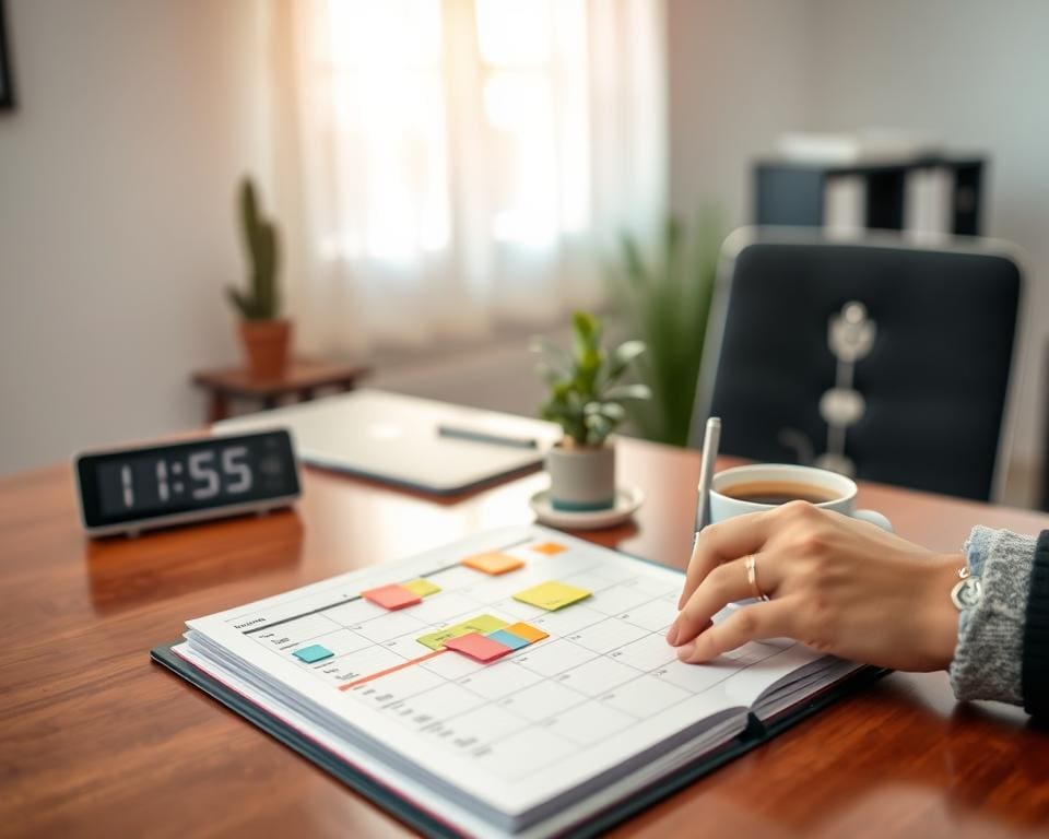 Hoe helpt planning bij rust?