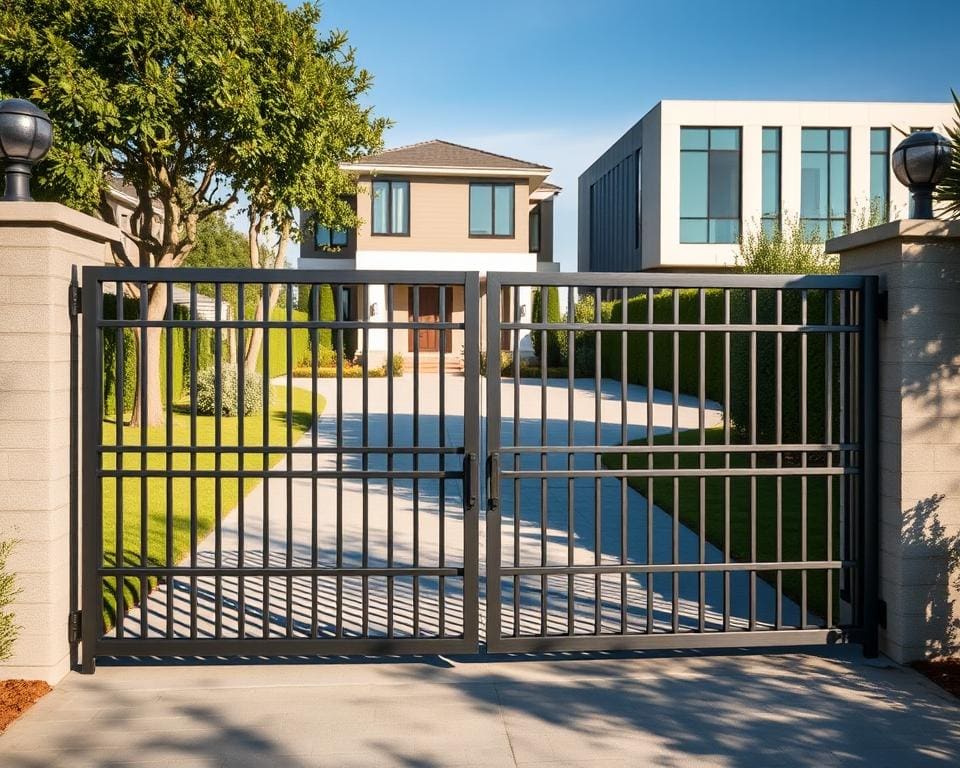 Waarom zijn metalen draaipoorten geschikt voor woning en bedrijf?