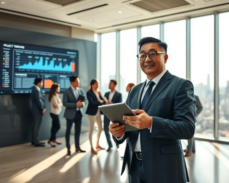 Wat doet een projectmanager bij grote opdrachten?