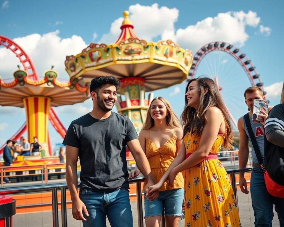 Dagje Walibi met vrienden