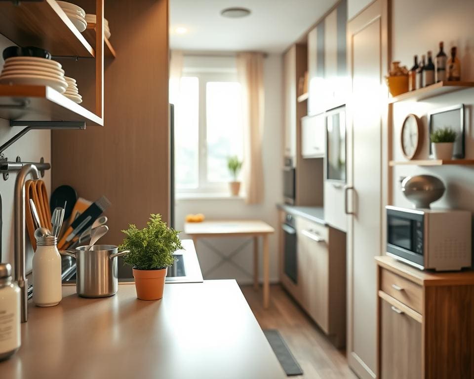 Hoe richt je een compacte keuken efficiënt in?