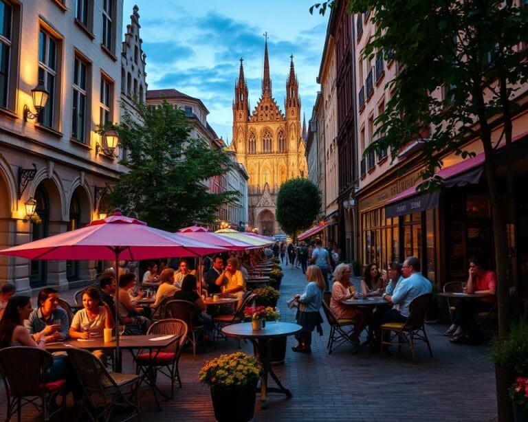 Wat zijn gezellige terrasjes in Gent?